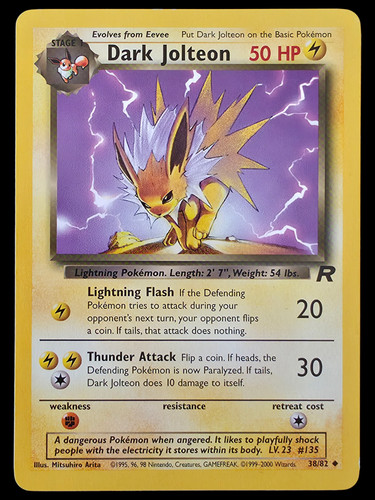 Dark jolteon dunkles - 38/82,