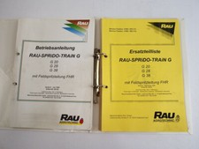 Rau Spridotrain G 20 28 38 Anhängespritze Betriebsanleitung Ersatzteilliste 199