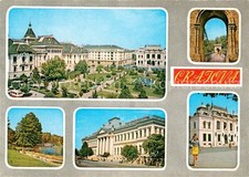 Craiova Vue Le Pont suspendu Le Parc de Peuple Universite Le Centre de Recherche