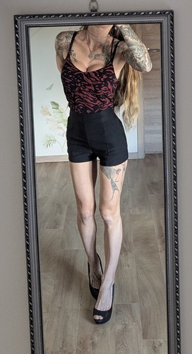 Shorts kurze stoffhose - kurze, schwarz