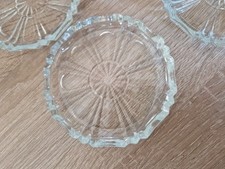 Kristallglas Untersetzer Vintage Dekor Tischuntersetzer 