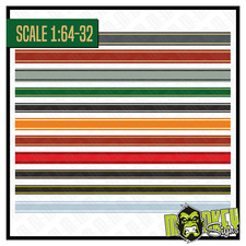 Waterslide Decal Dekorstreifen