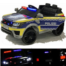 👮🏻 Deutsche POLIZEI Kinderauto Funkgerät Kinderfahrzeug Kinder Elektroauto DE