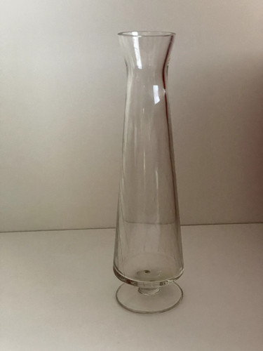 Aparte glas vase - 50-er:,