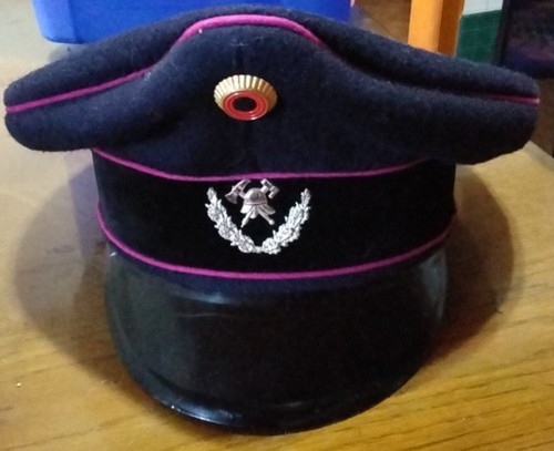 Alte feuerwehr schirmmütze - feuerwehr,