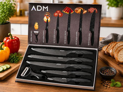 Adm küchenmesserset teilig - adm, 6-teilig