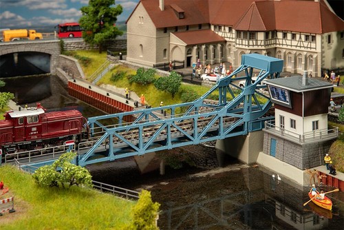 Faller 120506 klappbrücke mit - faller,