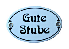 Gute Stube Türschild