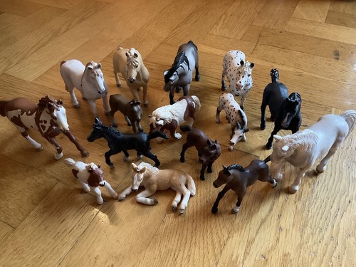 Schleich pferde und fohlen - und,