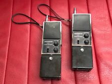 2x Handfunkgerät Quelle Universum BSG 3271 70er Jahre Funkgerät Walki Talki 