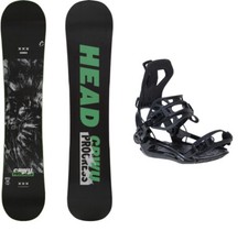 HEAD Progress 154 Snowboard Set All Mountain Board inkl. FASTEC Bindung  NEU