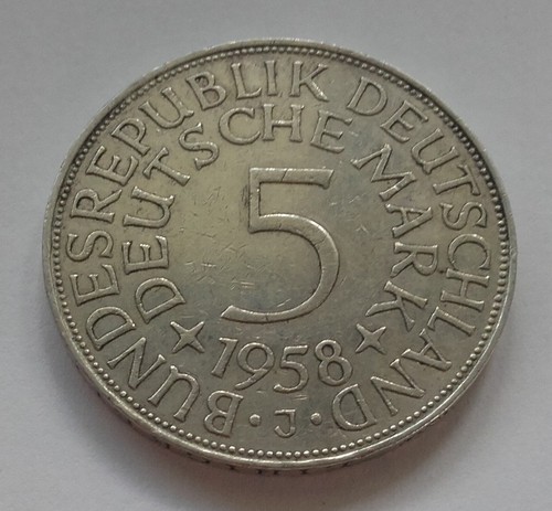 Brd deutsche mark 1958 - 5,