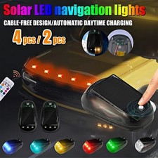 2/4x Auto Solar LED Blinker