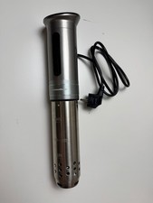 KitchenBoss Sous-Vide Cooker G310 Vakuum Gerät Edelstahl Silber 1100W