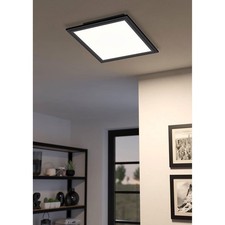 LED Smart+ Aufbaupanel Crosslink-Z Schwarz 30x30cm 15,3W CCT Dimmbar Bluetooth
