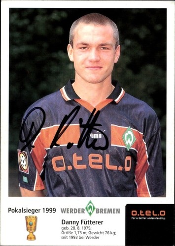 Autogrammkarte fußballer - autogrammkarte,