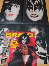 BRAVO Nr.15 vom 3.4.1980 mit Riesenposter Kiss, Goombay Dance Band, Romy Haag...