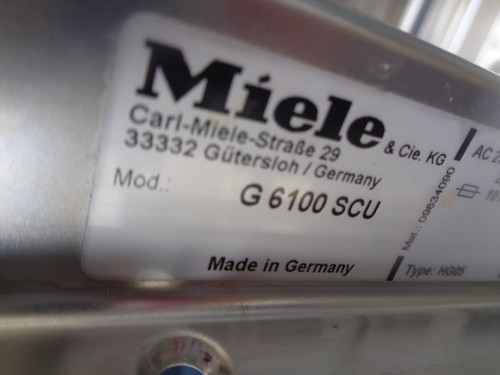 Miele 6100 scu ezl - ,,