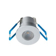 3W Mini Spots Einbaustrahler + Netzteil 230V Dimmbar IP65 Schutz 3000K