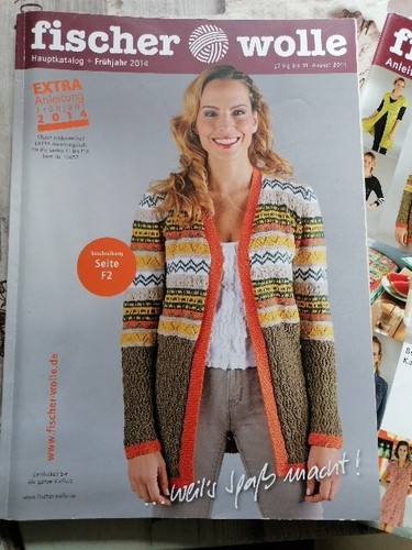 Fischer wolle hauptkatalog - wolle, +