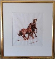 Aus einem Nachlass : Aquarell