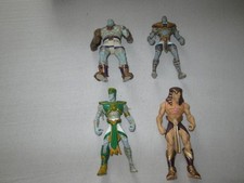 Vintage 1997 Hasbro Mummies Alive Action Figur Konvolut 4 x Ja-Kai, Evil Shakli,