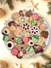 Selbstgemachte Plätzchen, 500g Weihnachtsplätzchen Kekse 