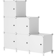 Modulares Steckregal 6 Würfel