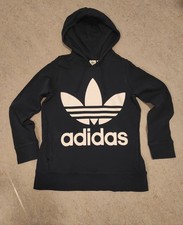 Adidas Pullover Gr 34 dunkelblau Hoodie Kapuzenpullover Damen Herren ?