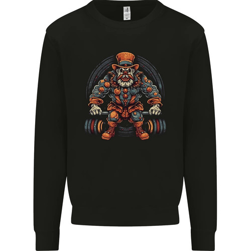 Zirkus clown gewichtheben - clown,