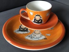 MILA Kindergeschirr 3 teilig "Schafe" /Sammlerset - neuwertig!