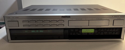 Revox b260 tuner - b260, –