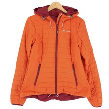 Schoffel Jacke Damen Wasserdicht Camping Wandern Orange Kapuze Sq0 Größe 40