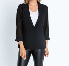 Blazer schwarz 34 Damen Blazer