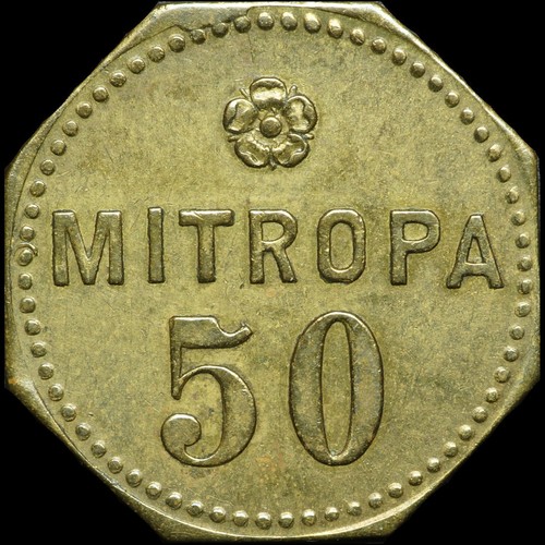 Wertmarke pfennig messing - wertmarke:,