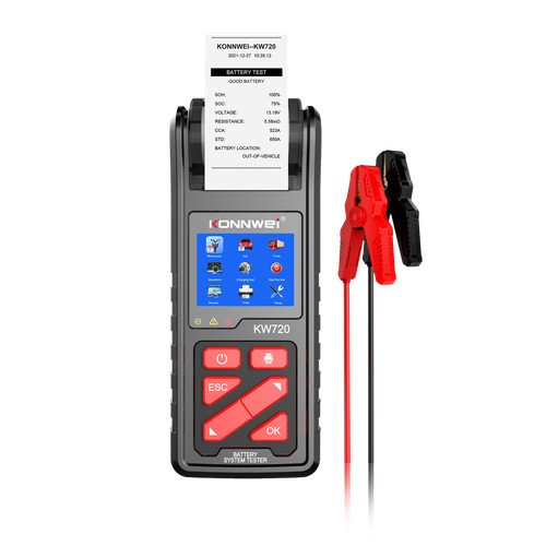 Batterietester mit drucker - batterietester,