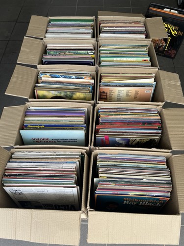 Große sammlung vinyl - sammlung,