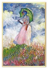 CLAUDE MONET-Frau mit