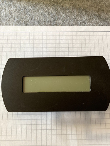 Lcd 1602 display mit - blende,