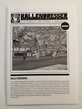 FANZINE ULTRAS FLYER KALLENDRESSER #116 1.FC KÖLN v VFB STUTTGART 2023/2024