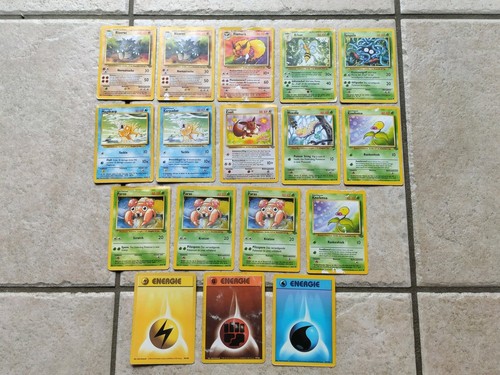 Pokemon karten alt basis - karten,