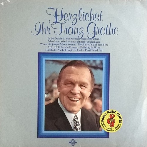 Franz grothe herzlichst ihr - grothe,