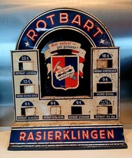 ROTBART Rasierklingen Blech