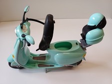 Barbie Vespa Motorroller Mintgrün Vintage ca. 2000er mit Helm