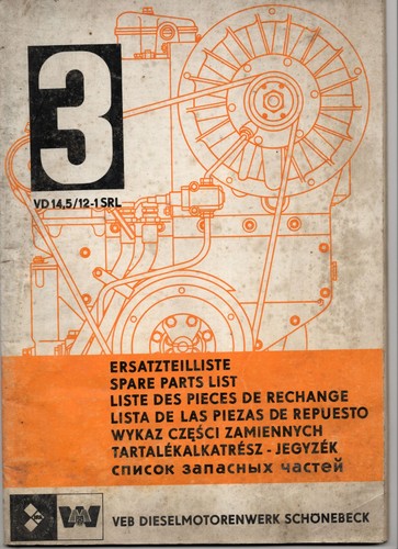 Ersatzteilliste 12 - 14,5,