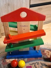 Holzkugelbahn Eichhorn,Mosaikpuzzle und noch mehr+ Kasperlefiguren ab 3-4Jahren 