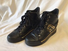 Guess Damen Sneakers Gr. 38 Feelixi Schwarz FL7FLX ELE12