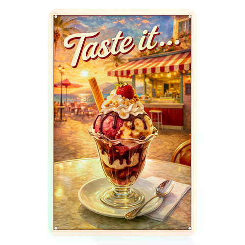 Eisbecher eis taste - taste, it