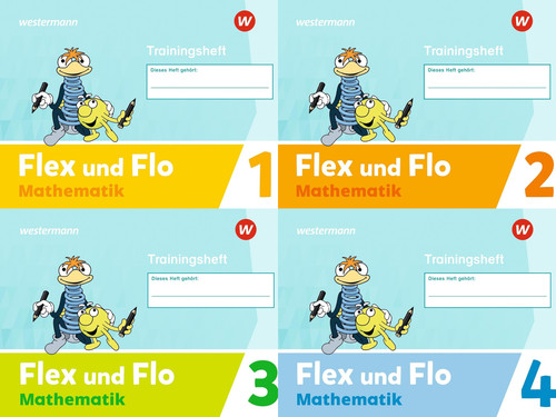 Flex und flo trainingsheft 4 - flo, 1-4