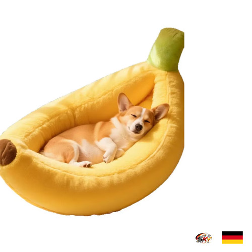 Banane tierbett plüsch - tierbett,